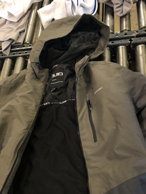 Photo 1 of LIQUID - SNOW JACKET, MENS LARE, GRAY 