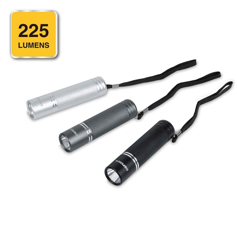 Photo 1 of 225 Lumens Aluminum Flashlight (3-Pack- MISSING ONE 
