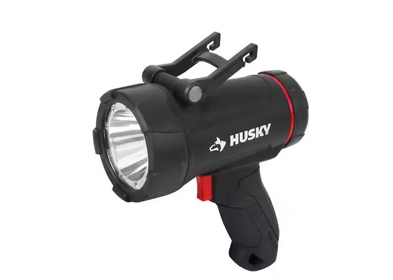 Photo 1 of Husky - 2500 Lumens Dual Power Floating Rechargeable Spotlight