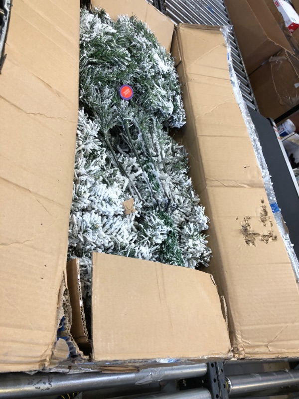 Photo 1 of 6.5' White Christmas Tree 