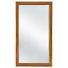 Photo 1 of 15.25 in. W x 26 in. H Rectangular Framed Surface-Mount Bathroom Medicine Cabinet with Mirror in Oak
