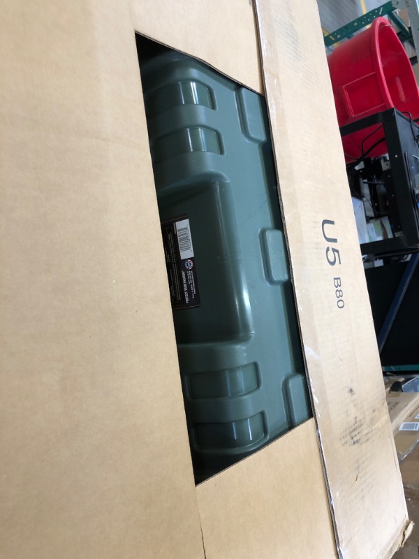 Photo 1 of Plano Storage Trunk - w/ Wheels Hunter Green Hinged - Large Trunk