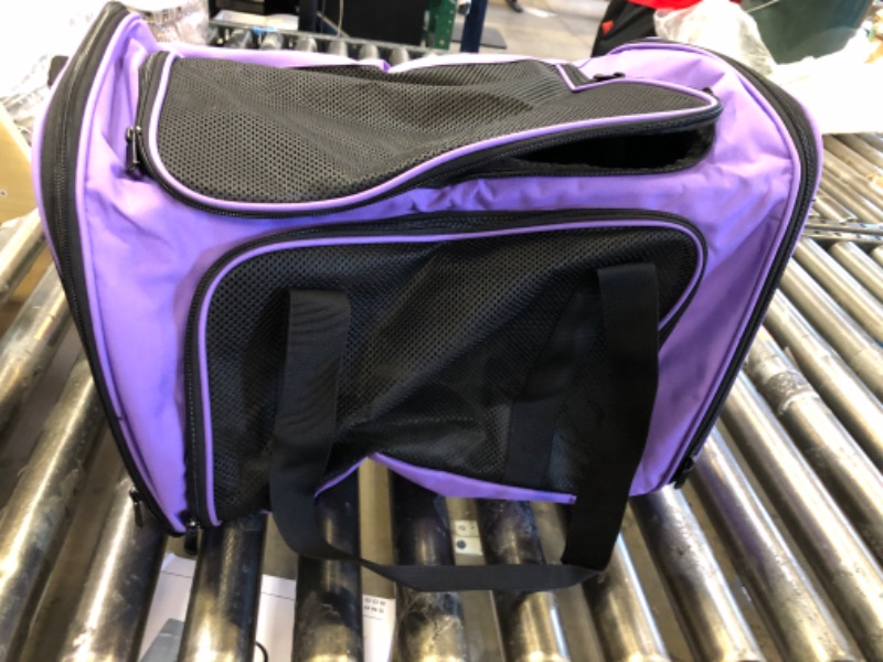 Photo 1 of SMALL PURPLE PET CARRIER