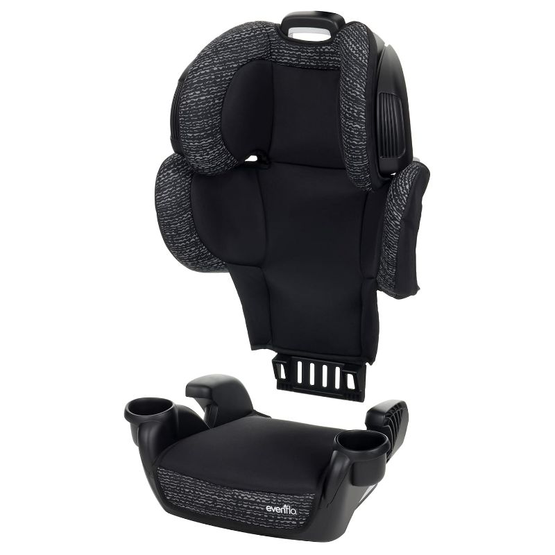 Photo 2 of Evenflo GoTime LX Booster Car Seat (Chardon Black)
