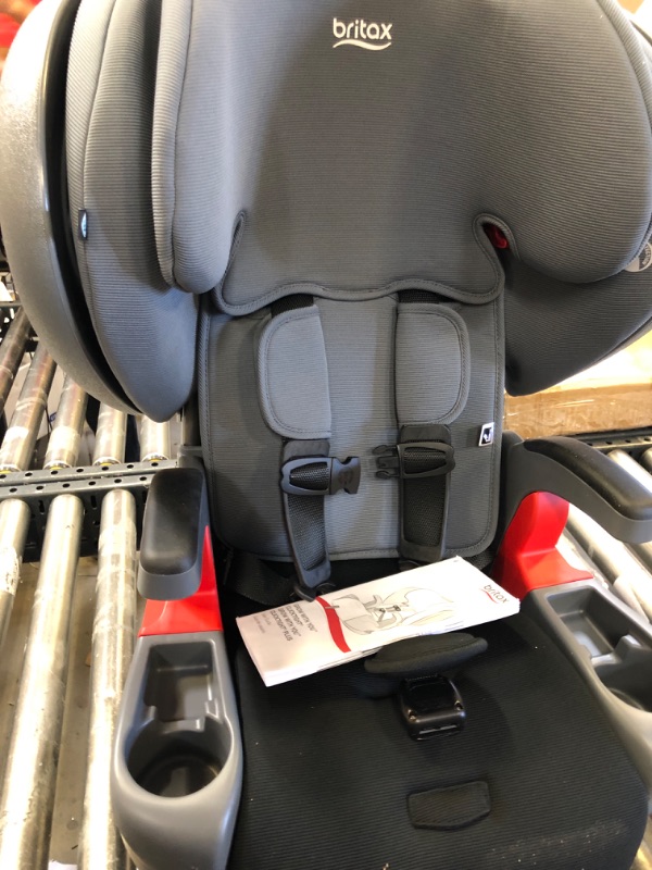 Photo 2 of Britax Grow with You ClickTight Plus Harness-2-Booster Car Seat, 2-in-1 High Back Booster, SafeWash Cover, Black Ombre
