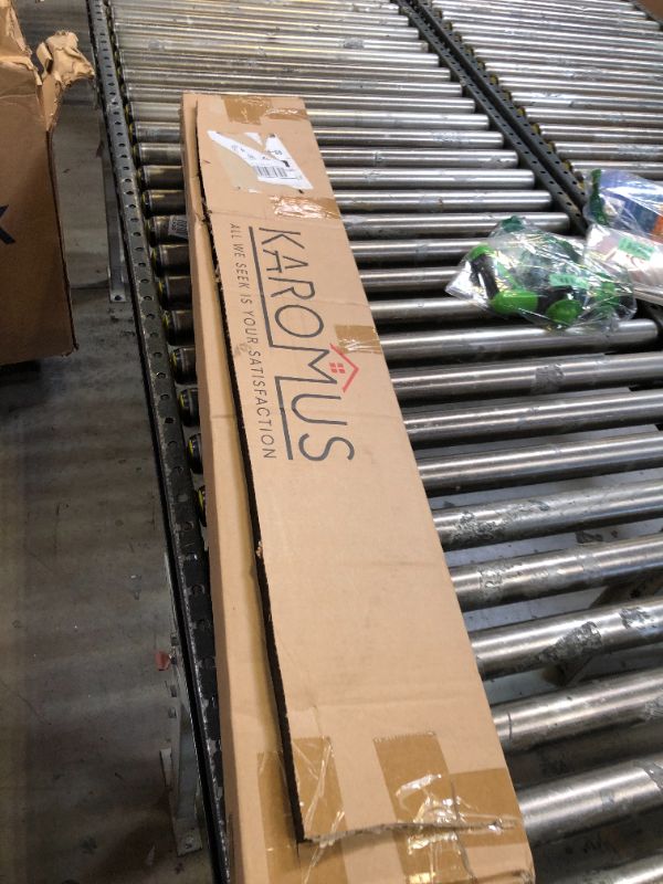 Photo 1 of KAROMUS Radiator Shelf Easy Fit - No Tools No Drilling Required - Multipurpose Stylish Display Shelf for Home Decor - The Alternative to Radiator Cover - Aviation Aluminum (52")