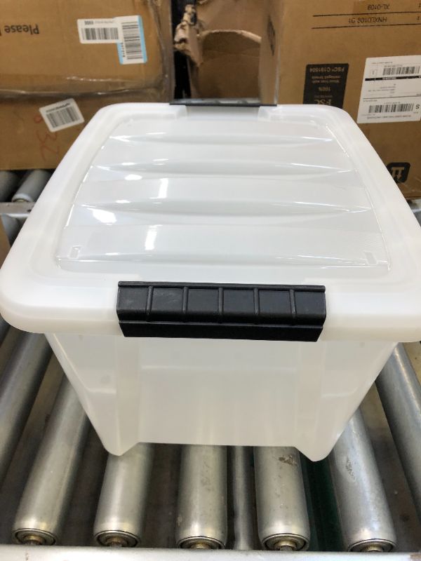 Photo 2 of  Plastic Storage Bins with Lids