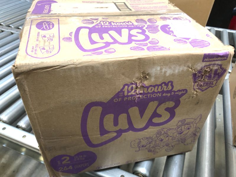 Photo 3 of Luvs Pro Level Leak Protection Diapers Size 2 264 Count Economy Pack, Packaging May Vary