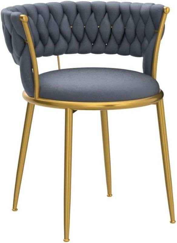 Photo 1 of Lamerge Velvet Dining Chairs