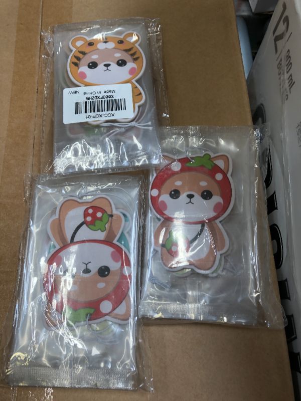 Photo 2 of Car Air Fresheners, Bouroki Car Accessories Cute Cartoon Shiba Inu Series Car Decor Hanging Scents Fresheners Automotive Interior Room Decor for Christmas Gift 6Pcs
SET OF 3