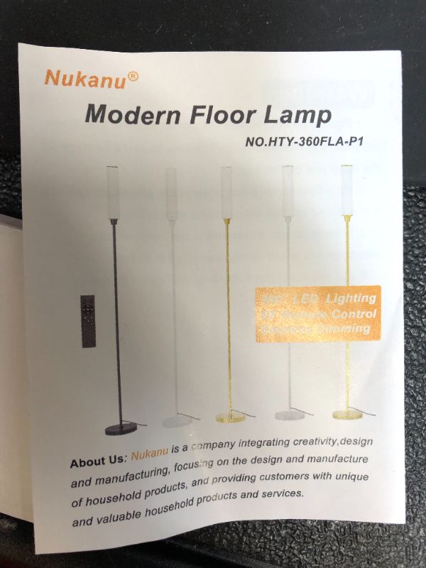 Photo 1 of MODERN FLOOR LAMP