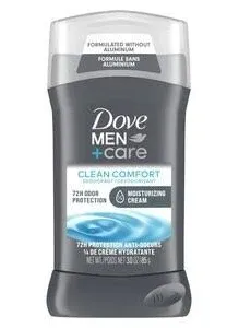 Photo 1 of 1 Dove Men+Care 72-Hour Deodorant Stick Aluminum Free- Clean Comfort, 3 oz