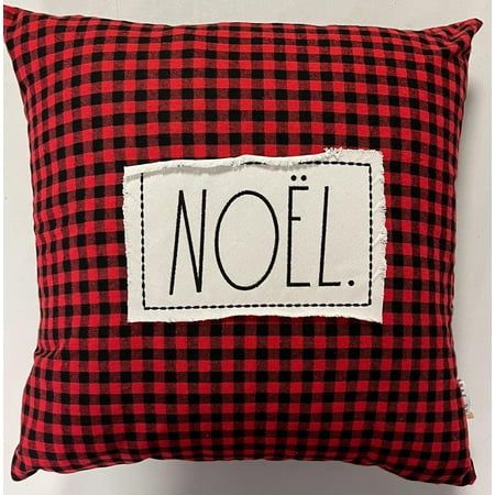 Photo 1 of Rae Dunn Noel Decorative Pillow 20×20 Red