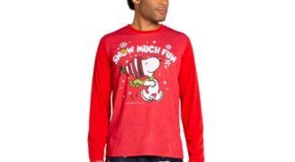 Photo 1 of SIZE M Briefly Stated Matching Men's Peanuts Long-Sleeve Top 