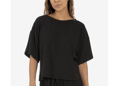 Photo 1 of SIZE L Women's Annika Lounge Solid Hacci Top