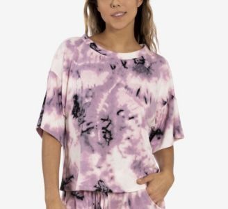 Photo 1 of SIZE XL Women's Annika Lounge Print Hacci Top