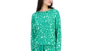 Photo 1 of SIZE S Jenni Women's Long-Sleeve  Packaged Pajama TOP