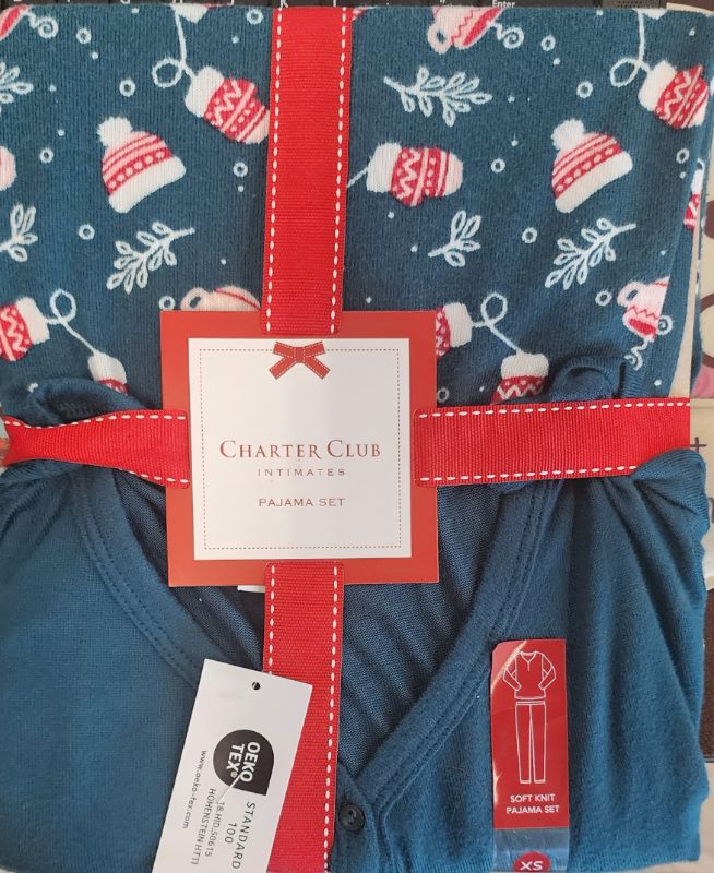 Photo 1 of SIZE XS CHARTER CLUB WOMEN'S HOLIDAY PJ SET