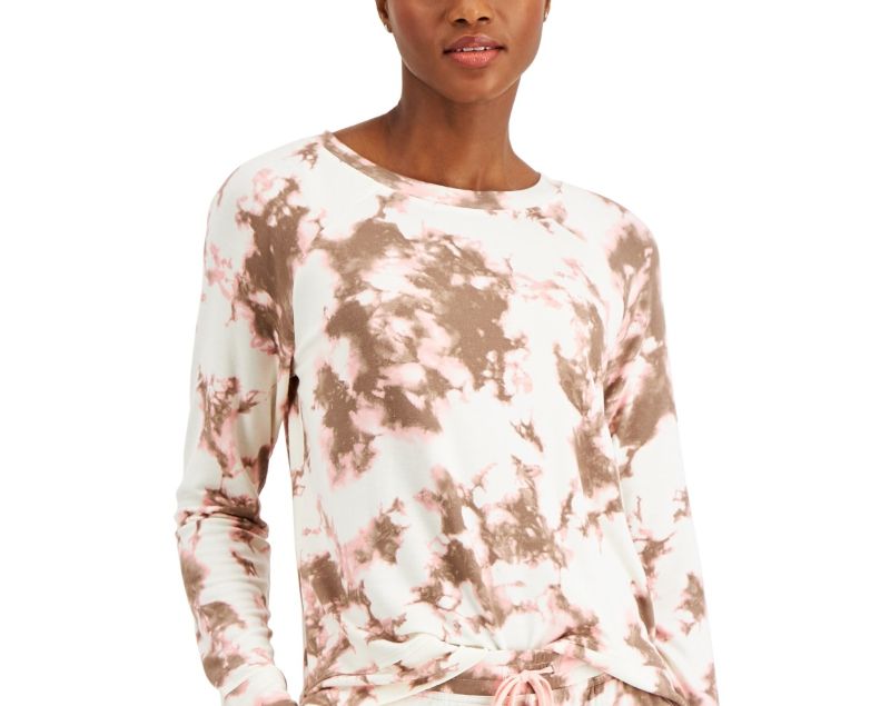 Photo 1 of SIZE XS Alfani Women's Long-Sleeve Printed Sweatshirt