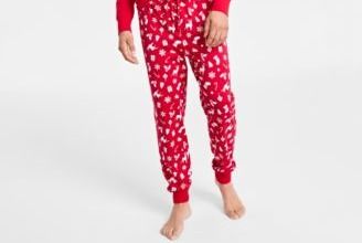 Photo 1 of SIZE L MEN'S HOLIDAY PRINT PAJAMA PANTS 