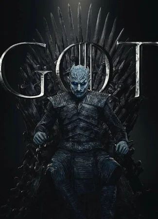 Photo 1 of Got Game Of Thrones Night King Season 8 Poster Official 24X36 NO FRAME