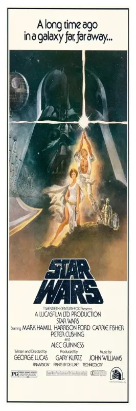 Photo 1 of SW 1977 20TH CENTURY FOX NO FRAME POSTER 22X34 