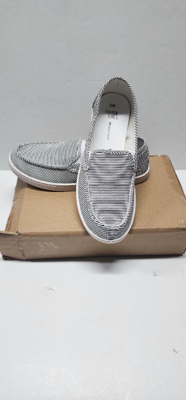 Photo 1 of SIZE 8W WOMEN'S STRIPE SHOES