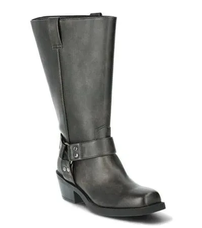 Photo 1 of SIZE 7.5 Time and Tru Women's Moto Hardware Boots