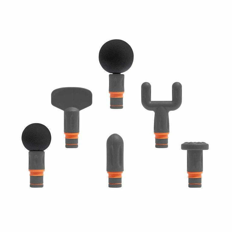 Photo 1 of Sharper Image Power Percussion Deep Tissue Massager Grey

The Sharper Image Power Percussion Deep Tissue Massager is the post-workout recovery tool you need and the muscle repairer you deserve. This state-of-the-art massager uses percussion to target sore