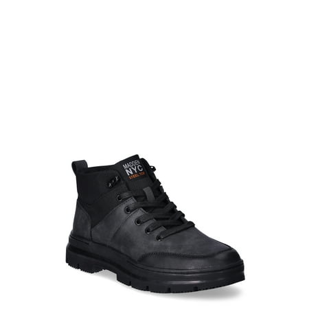 Photo 1 of Madden NYC Men’s Slip-Resistant Lace-up Boots Size 9.5 

Work to weekend Madden NYC s Slip-Resistant Boots will become your go-to. A rugged design combined with a lug sole make these the perfect boots for everyday wear. The rubber outsole helps you avoid 