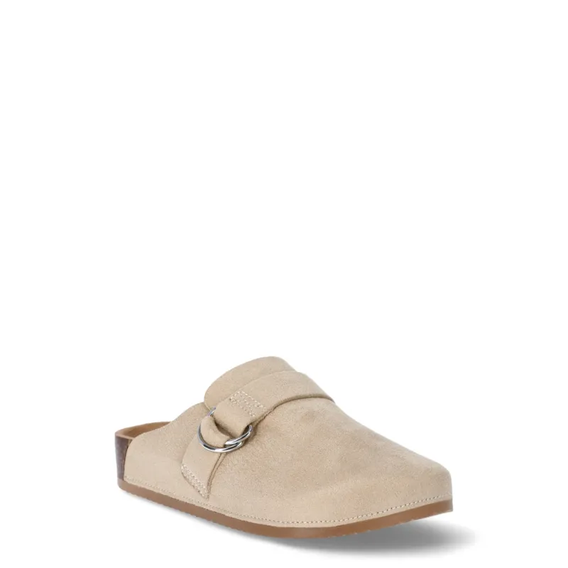 Photo 1 of Wonder Nation Women Size 5 Casual Slip-On Clogs Beige 

She’s ready to ditch the sneakers for something casual, easy-wearing and cute. These Wonder Nation clogs feature a slip-on style for an effortless on and off wear. The non-functional buckle adds a cu