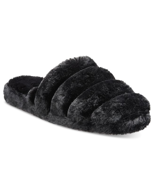 Photo 1 of Jenni Women's Size 5-6 Stuffed Faux Fur Boxed Slippers
