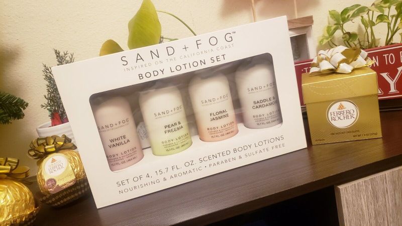 Photo 1 of Sand + Fog Scented Body Lotion Set 4 Pcs Inspired on the California Coast Gift