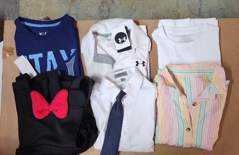 Photo 1 of NO RETURNS ASSORTED SIZES 6 PIECES KIDS CLOTHING