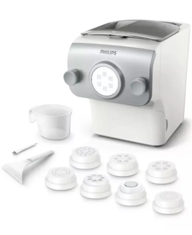 Photo 1 of Philips Pasta And Noodle Maker Plus     
Fully Automatic: Just add ingredients, it does the rest. 
Customize healthy ingredients to your taste.
Experiment Gourmet pasta dishes for your family and guests
Prepare healthy and colorful pasta kids will love
Tr