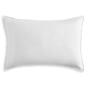 Photo 1 of Dkny Pure Comfy Cotton Stripe Sham, Standard - White