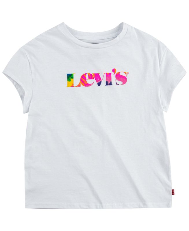 Photo 1 of Size L Levi's Big Girls Dropped Shoulder T-shirt - White