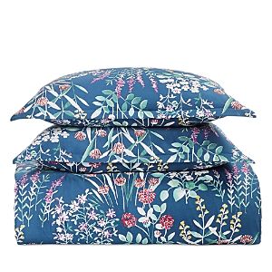 Photo 1 of FULL/QUEEN Sky Midnight Meadow Duvet Covers Navy  100% cotton/machine washable