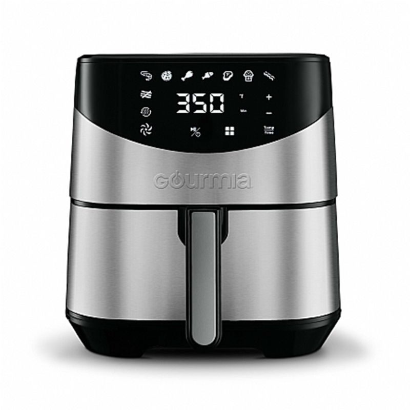 Photo 1 of Gourmia GAF685 Stainless Steel 6 Quart Digital Air Fryer 