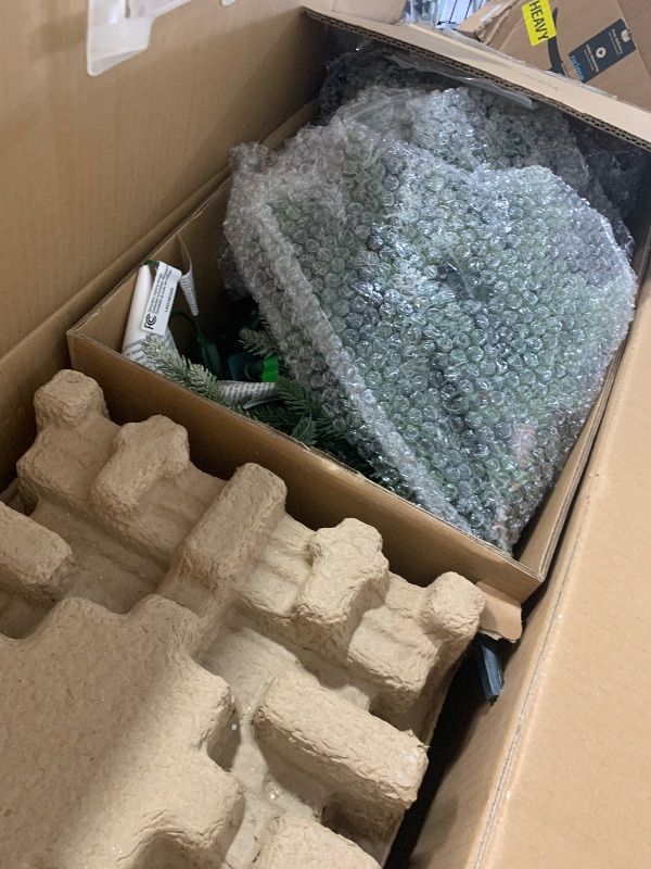 Photo 1 of 4.5 Ft Pre- Potted Aspen Artificial Christmas Tree, Color-Changing Radiant Micro LED Lights
Features:
200 Micro LED lights
1,099 tips
81 cm (32 in.) diameter