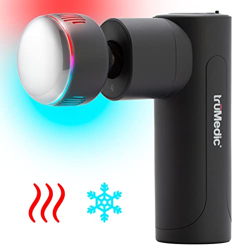 Photo 1 of TruMedic Massage Gun Deep Tissue Percussion Message Gun Electric Massager with Heat and Cool for Whole Body Pain Relief, Muscle Recovery Therapy