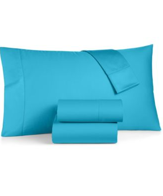 Photo 1 of Charter Club Damask Standard Pillowcase Set, 550 Thread Count 100% Supima Cotton - Blue