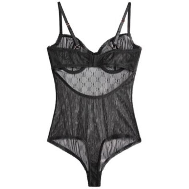 Photo 1 of I.N.C. International Concepts Women's Lace-Trim Bralette - Black - Size X-Large