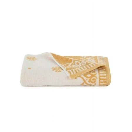 Photo 1 of Martex Starlight Bath Towel Fleurs Gold Bath Towels One Size - Color Gold