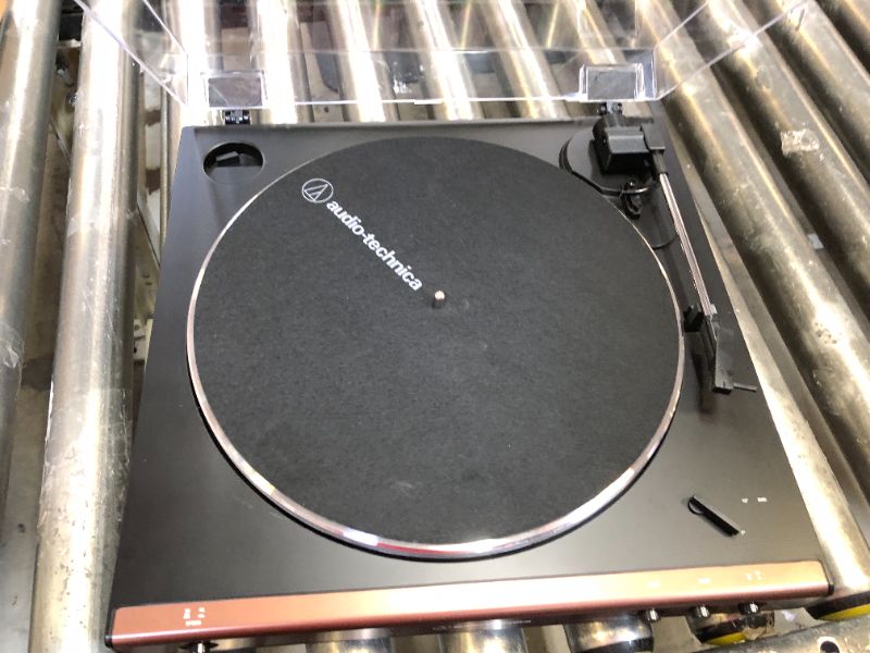 Photo 3 of Audio-Technica AT-LP60XBT-USB-BK Fully Automatic Belt-Drive Stereo Turntable with Bluetooth and USB