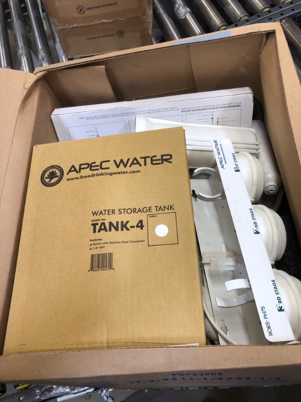 Photo 2 of APEC Water Systems ROES-PH75 Top Tier Alkaline Mineral pH+ 75 GPD Certified Reverse Osmosis System + APEC Sparkle Premium Soda Maker RO System + Soda Maker