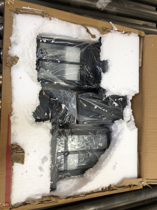 Photo 1 of 2 pack Porch Lights with GFCI Outlet,Dusk to Dawn Motion Sensor Outdoor Lights,3 Lighting Modes Black Front Door Lights,Waterproof Exterior Light Fixture,Outside Wall lamp for House Patio Garage Black 2 pack