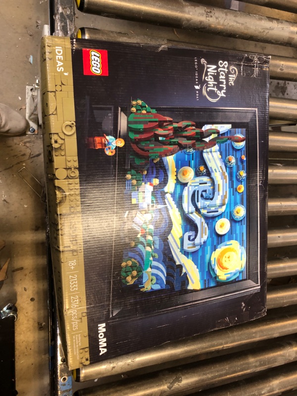 Photo 3 of LEGO Ideas Vincent Van Gogh - The Starry Night 21333 Building Set for Adults (2316 Pieces) Standard Packaging