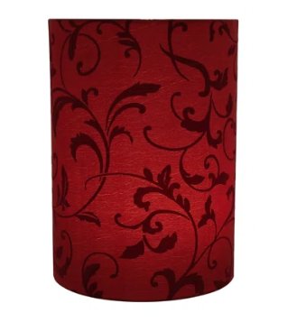 Photo 1 of 11'' H Velvet Drum Lamp Shade
