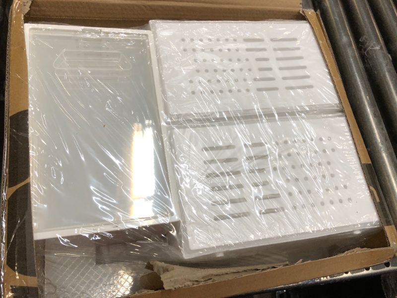 Photo 1 of SEE SPRING 12 Pack Shoe Storage Box, Clear Plastic Stackable Shoe Organizer for Closet, Space Saving Shoe Rack Sneaker Container Bin Holder, Clear, New Version Large Clear